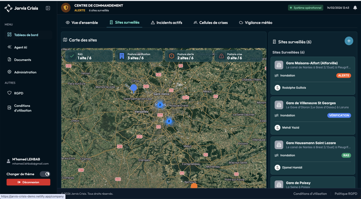 Jarvis Crisis screen 4